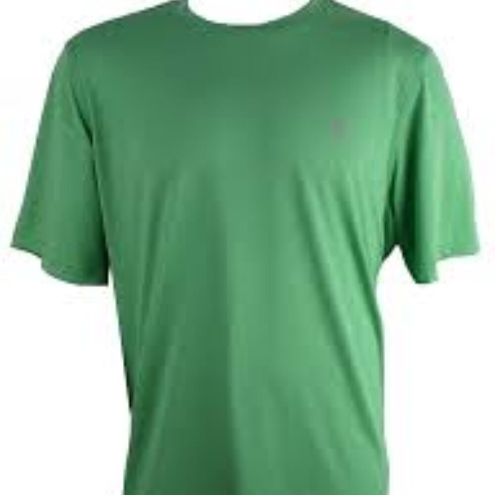 Champion Men's Dark Green Short Sleeve Tee